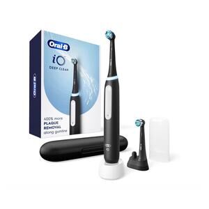 Oral-B iO Deep Clean Rechargeable Electric Toothbrush Black iO Series 3 + BONUS